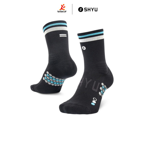 SHYU - Half Crew - Black - Slate - Blue SHYU - Half Crew - Black - Slate - Blue